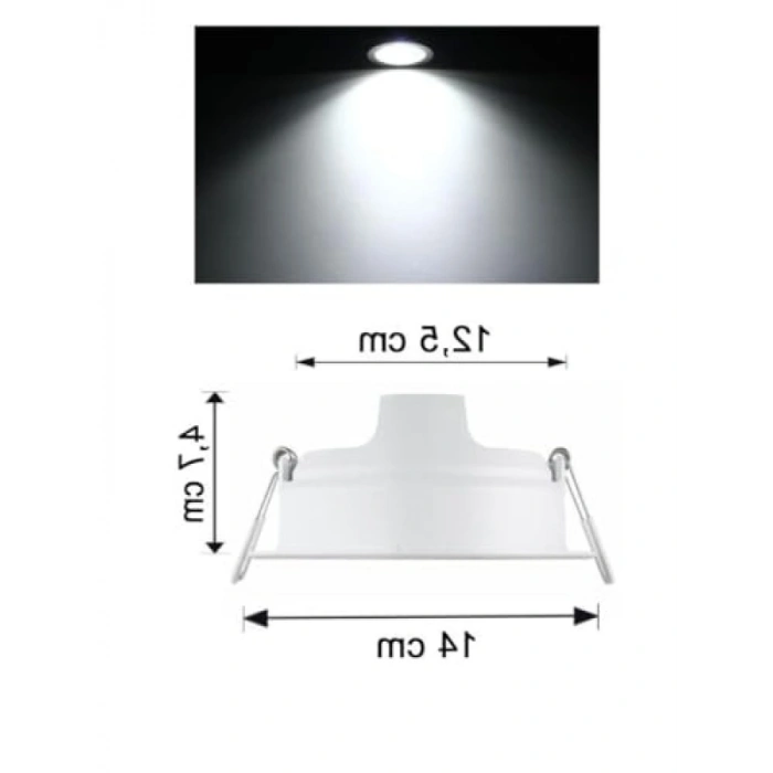 Gömme LED Spot Işık - 13W 6500K Beyaz Işık