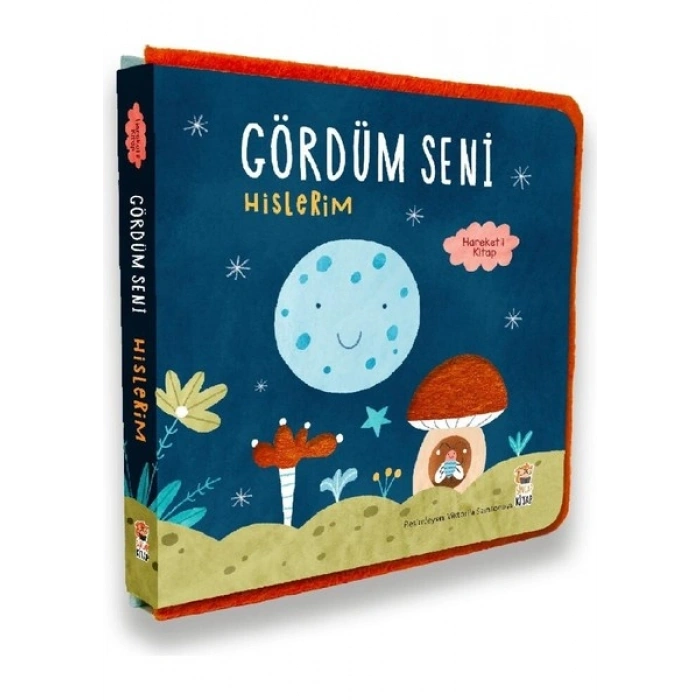 Gördüm Seni - Hislerim (Hareketli ve Keçeli Kitap)- Viktoriia Samsonova
