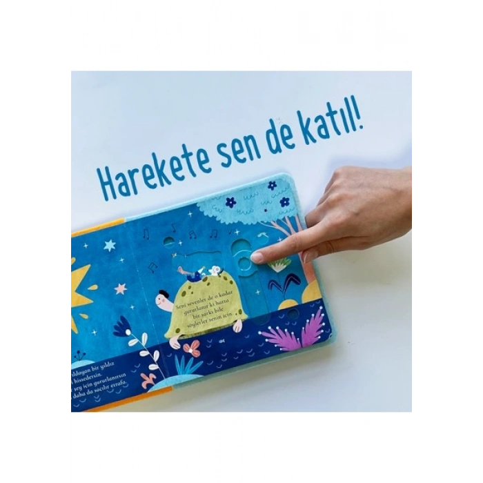 Gördüm Seni - Hislerim (Hareketli ve Keçeli Kitap)- Viktoriia Samsonova