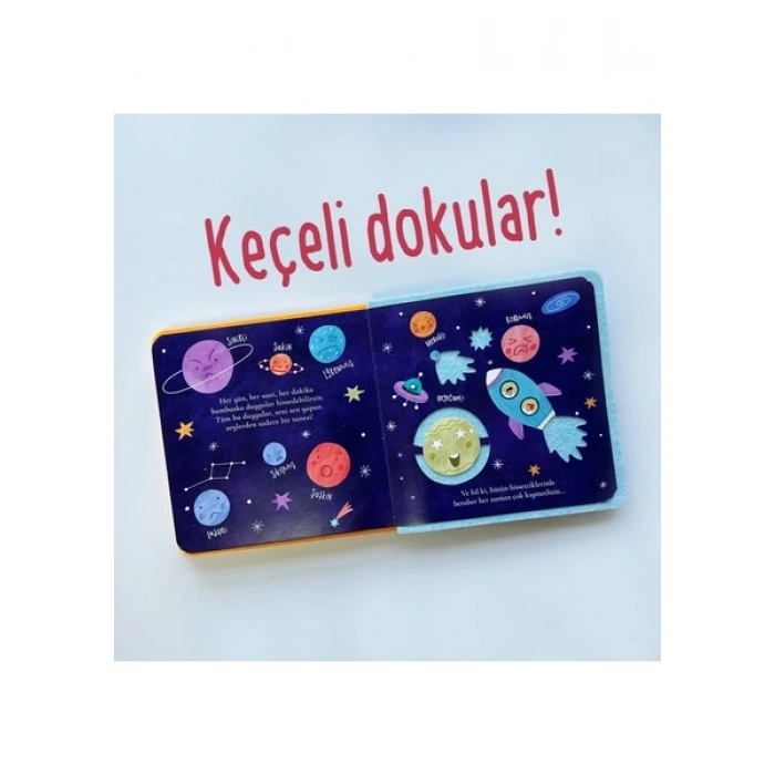 Gördüm Seni - Hislerim (Hareketli ve Keçeli Kitap)- Viktoriia Samsonova