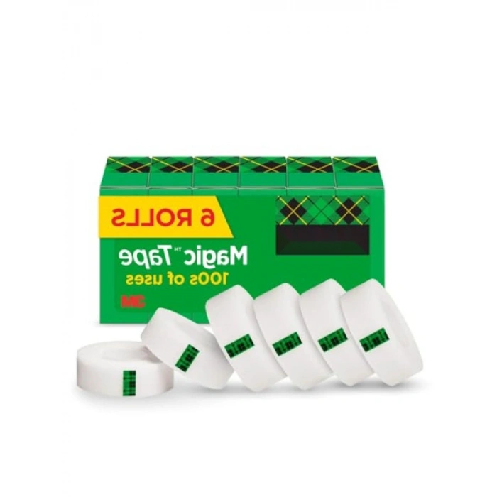 Görünmez Bant, 7.5 x 2.5 cm, 6lı Paket