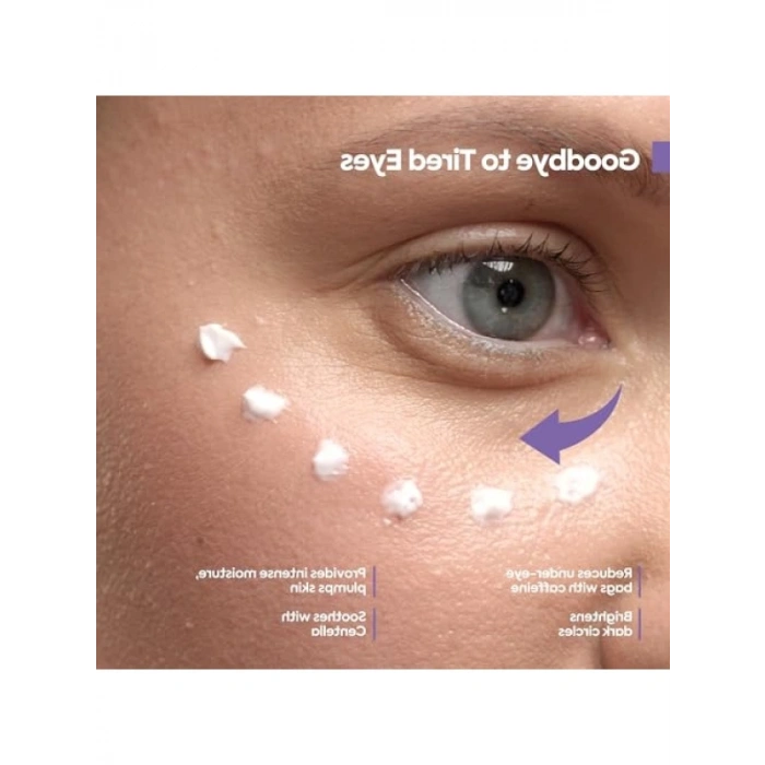 Göz Altı Aydınlatıcı Krem - %5 Kafein ve %2 Hyalüronik Asit 40 ml