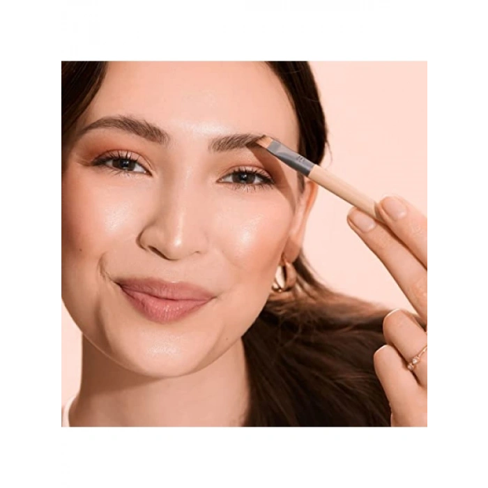 Göz Makyajı İçin Kesik Uçlu ve Karıştırma Fırça Seti