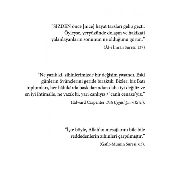 Göz Medeniyetinin Körlükleri - Zafer Acar