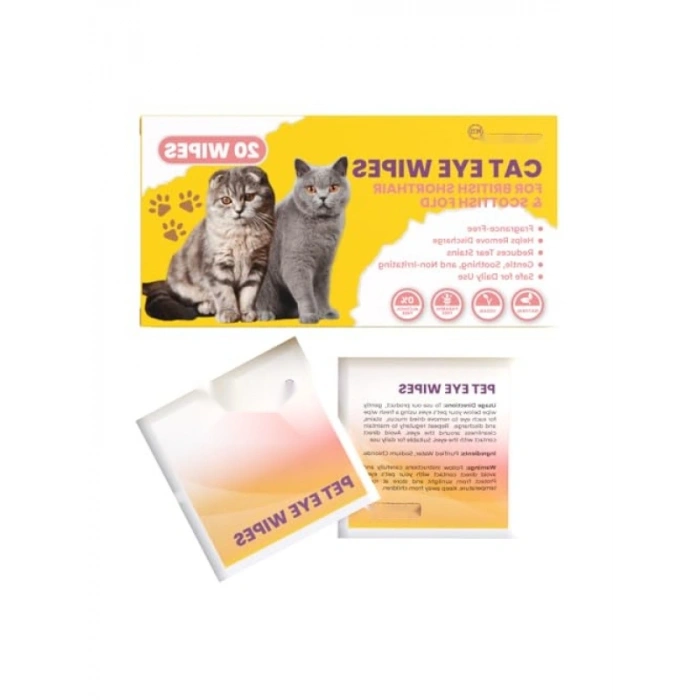 Göz Temizleme Mendilleri - Hassas Temizlik İçin 20 Adet