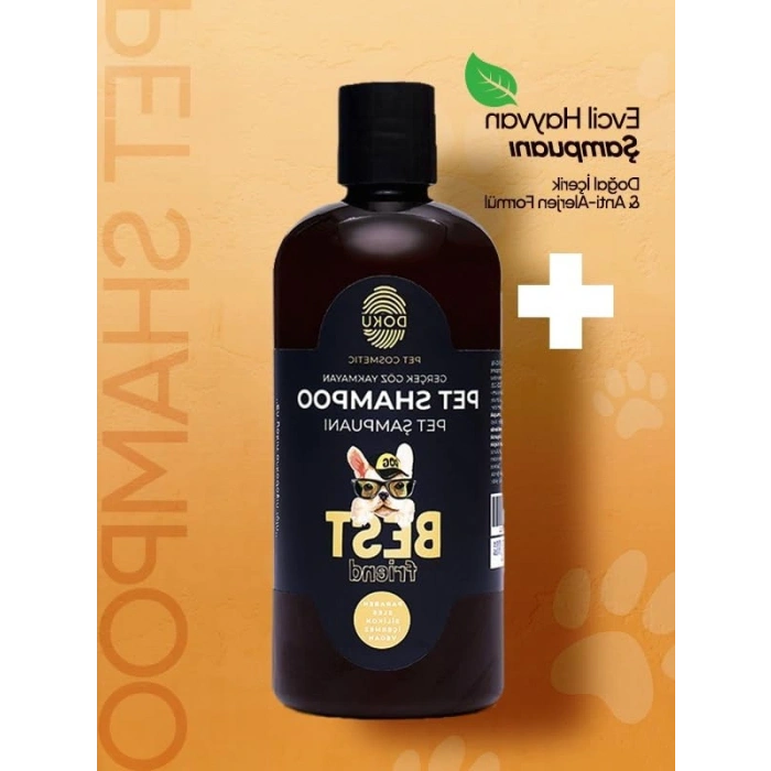 Göz Yakmayan Kedi ve Köpek Şampuanı, 500 ml Doğal Formül