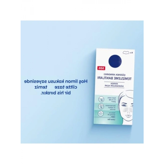 Gözenek Arındırıcı Limon Özlü Burun T-Bant Seti - 4 Adet