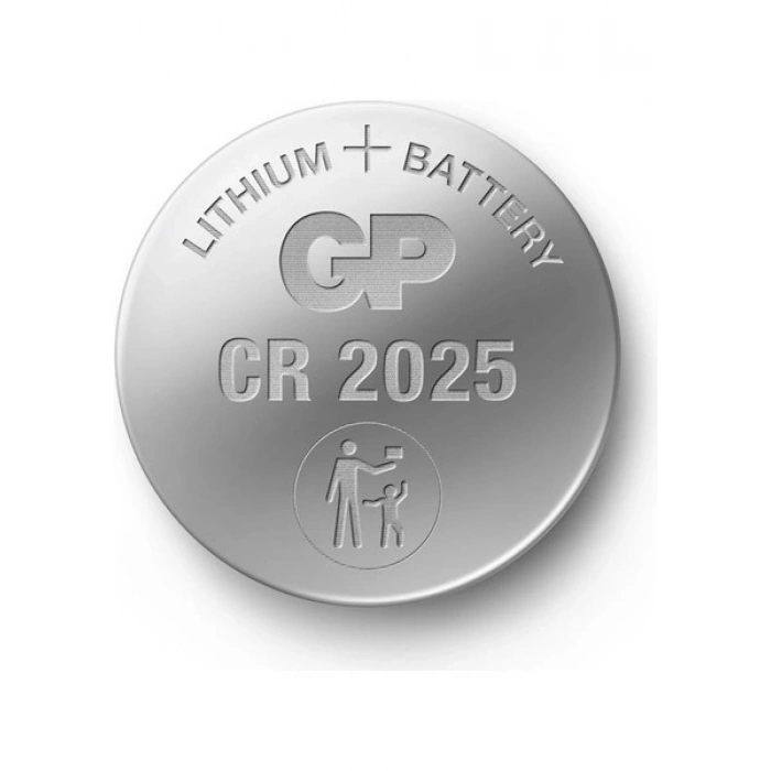 Gp CR2025-C5 3V Lityum Düğme Pil 5li Paket