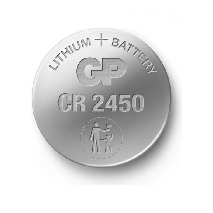 GP CR2450-10 3V Lityum Düğme Pil 10lu Paket