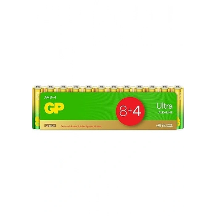 GP G-Tech LR6 AA Boy Ultra Alkalin Kalem Pil 12li Paket GP15AU-VS12