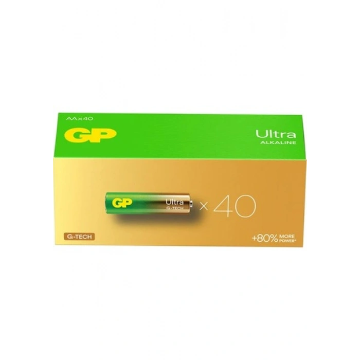 GP G-Tech LR6 AA Boy Ultra Alkalin Kalem Pil 40lı Paket GP15AU-2B40