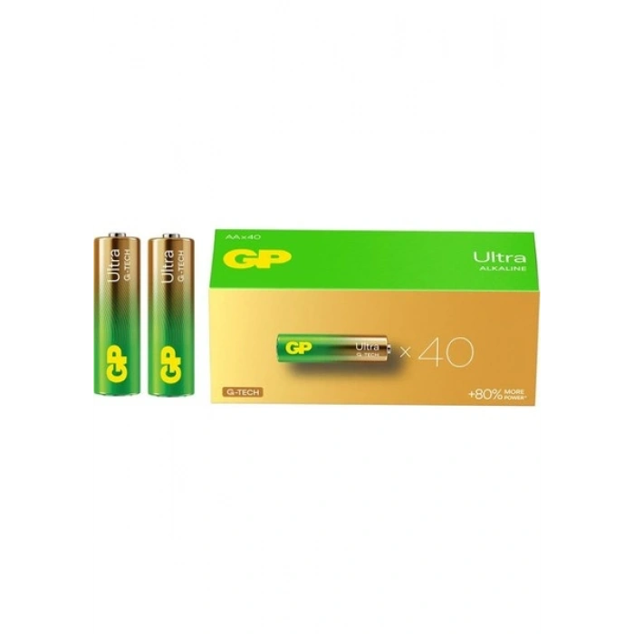 GP G-Tech LR6 AA Boy Ultra Alkalin Kalem Pil 40lı Paket GP15AU-2B40