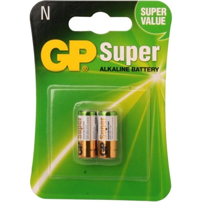 GP GP910A Super Alkalin 2x LR1 1-2AA Yarım Kalem Pil