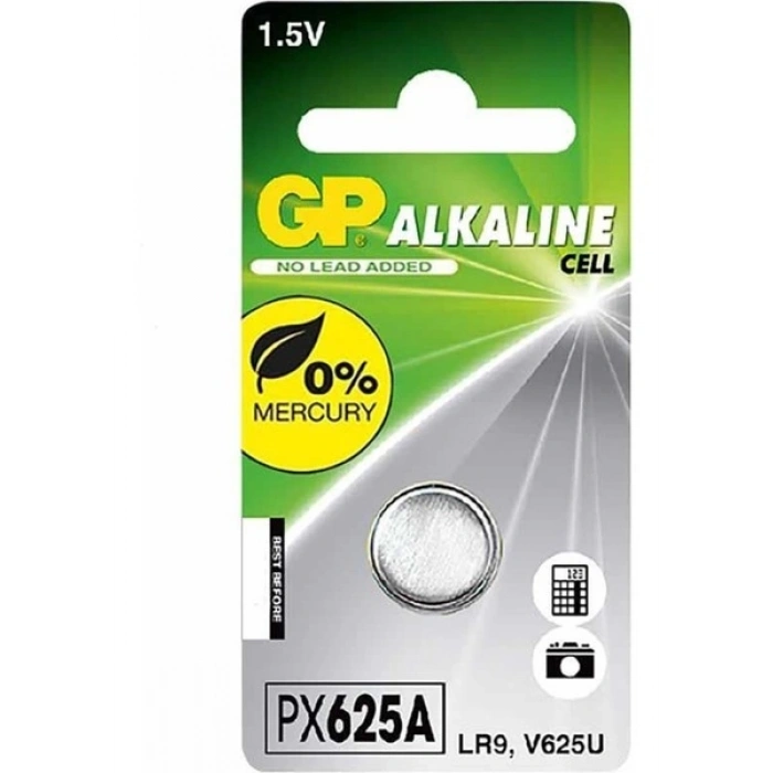 GP PX625A Alkalin Tekli LR9 Pil