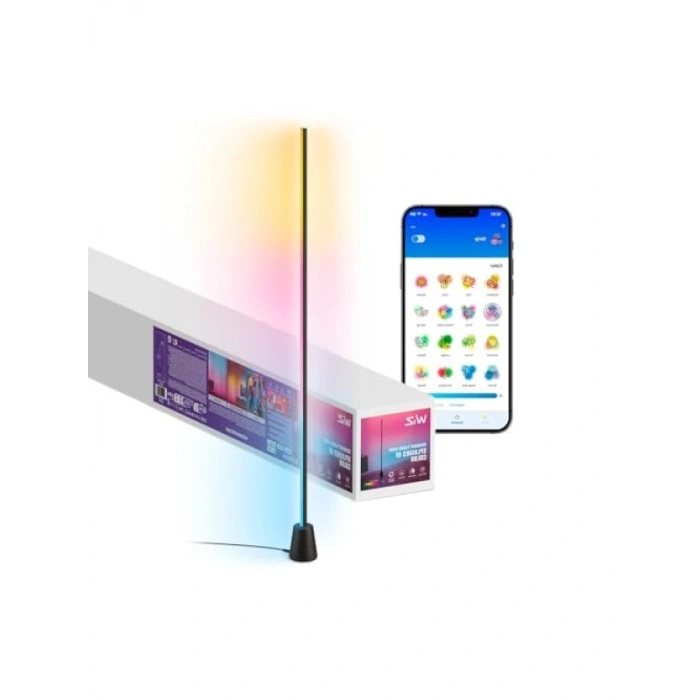 Gradient Zemin Lambası - RGBIC Renk Değiştiren Tasarım