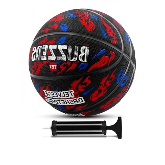 Grafiti Desenli Basketbol Topu, Dayanıklı ve Kullanışlı