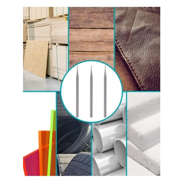 Gravür Kesici, Küçük Boy, 0,8 mm Uç, 3lü Set