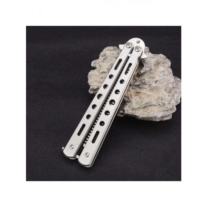 Gri Kelebek Bıçak Tarak, Paslanmaz Çelik