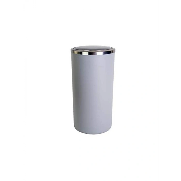 Gri Renkli 35 Lt Çöp Kovası Modern Tasarım