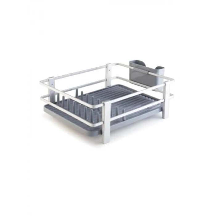 Gri Renkli 8 Tabak Kapasiteli Bulaşıklık