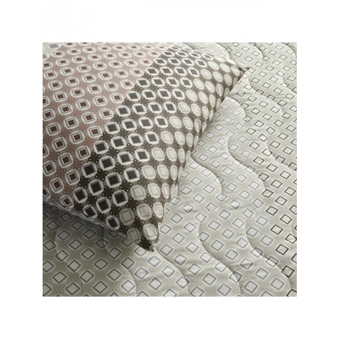 Gri Renkli Çift Kişilik Yatak Seti - Ranforce Kumaş