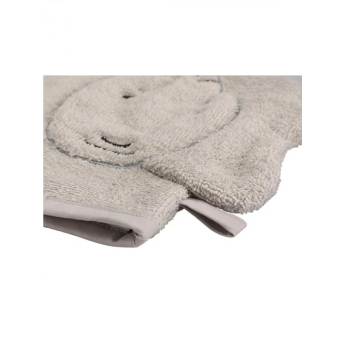 Gri Renkli Havlu Sabunluk