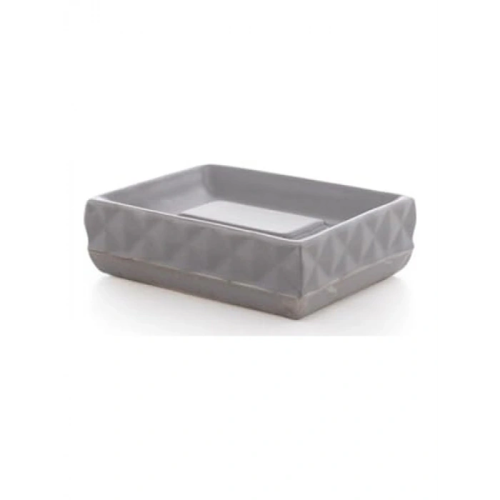 Gri Renkli Hijyenik Sabunluk