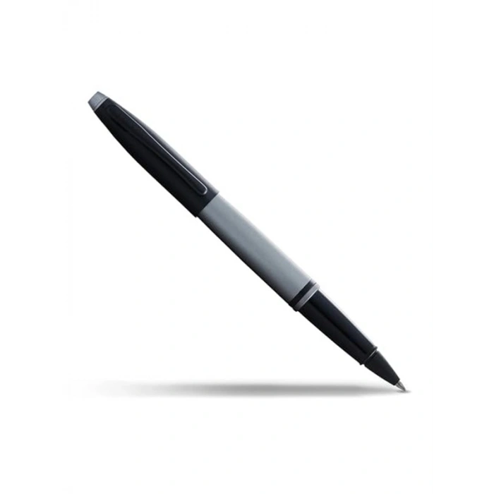 Gri Renkli Roller Kalem, Şık ve Modern Tasarım