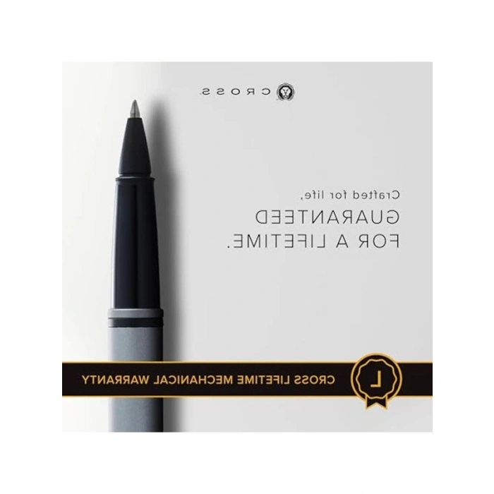 Gri Renkli Roller Kalem, Şık ve Modern Tasarım