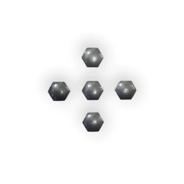 Gri Renkli Tekerlek Bijon Kapağı (5 Adet)