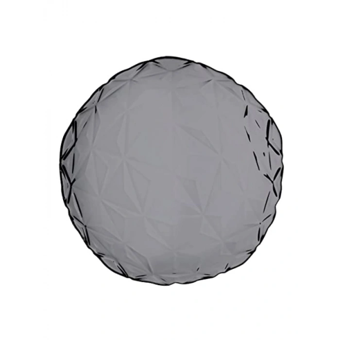 Gri Renkli Yemek Tabağı 28cm - 6lı Set