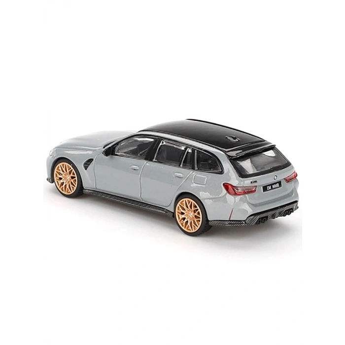 Gri Siyah 1/64 Diecast Model Araba, M3 Yarışması Touring