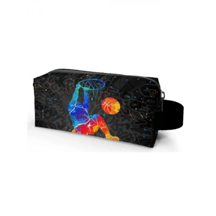 Gri Tek Bölmeli Kalemlik