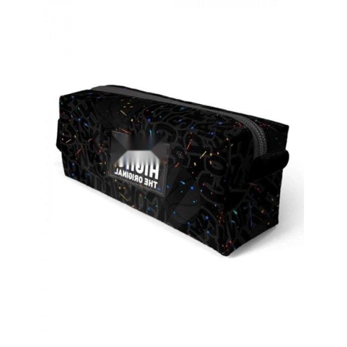 Gri Tek Bölmeli Kalemlik