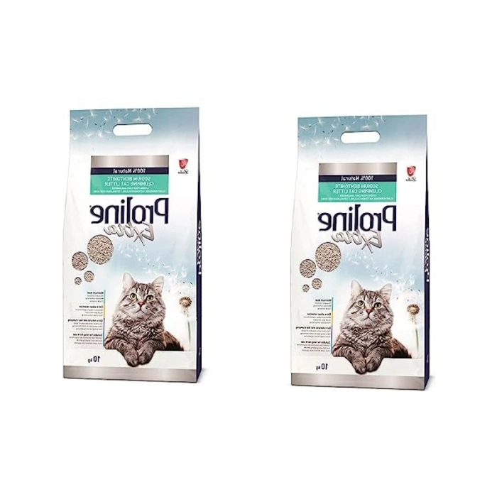 Gri Topaklanan Kedi Kumu - 10 Litre 2li Paket