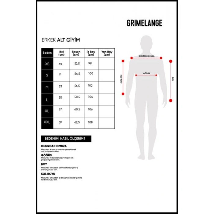 Grimelange Freddy Erkek Regular Fit Yumuşacık Kumaşlı Baskılı 3 Cepli Siyah Eşofman Altı