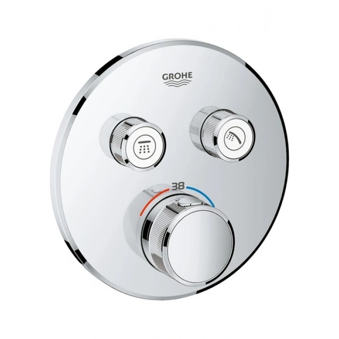 Grohe Grohtherm Smartcontrol Çift Yönlü Ankastre Termostatik Duş Bataryası - 29119000