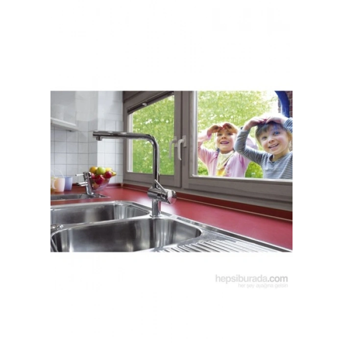Grohe Minta Tek Kumandalı Spiralli Eviye Bataryası - 32168000