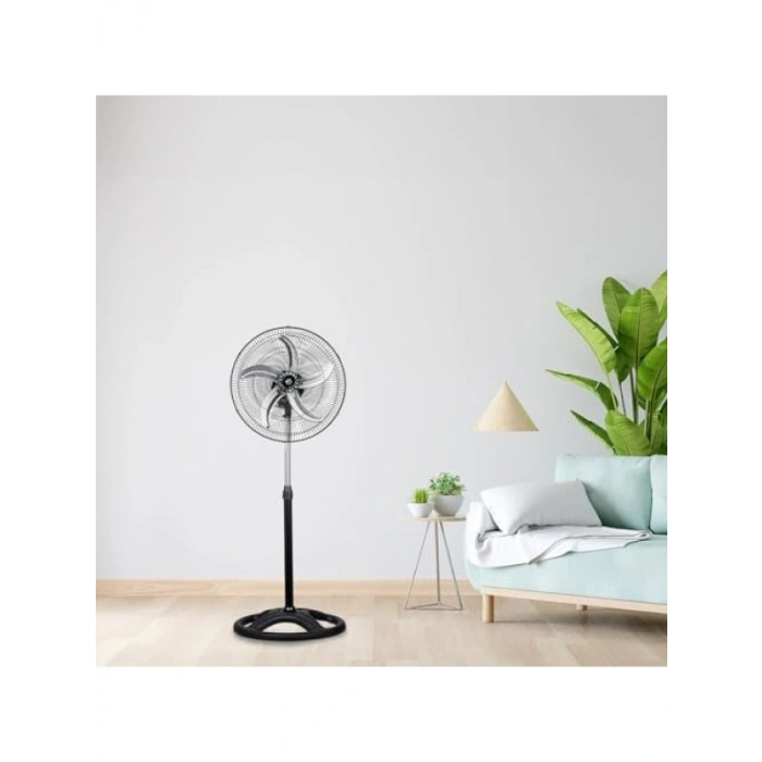 Güçlü 3in1 Sanayi Tipi Vantilatör | 18 | Ayakta, Duvarda ve Yerde Kullanım