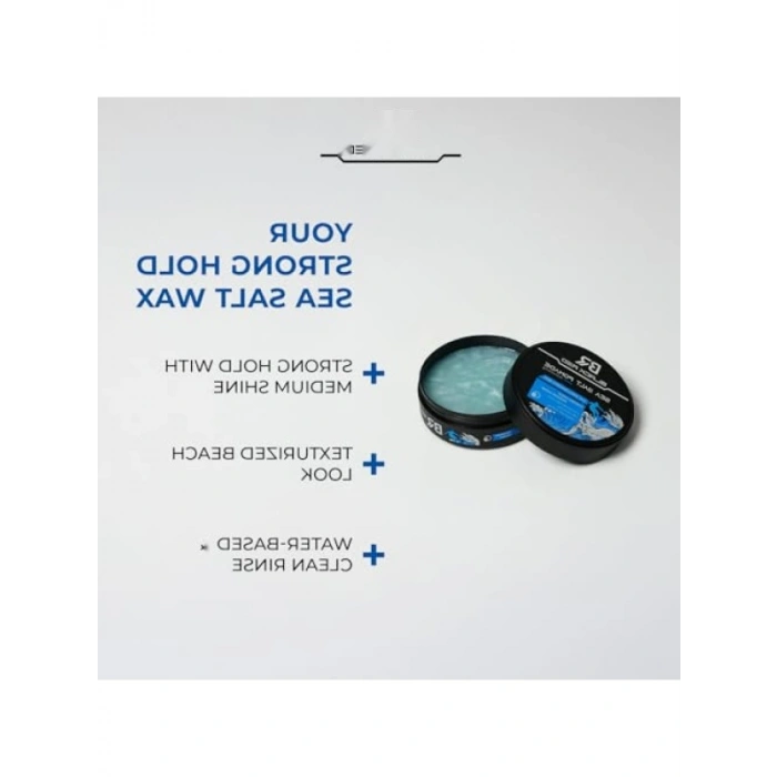 Güçlü Tutuşlu Deniz Tuzlu Saç Şekillendirici Wax - 120 ml