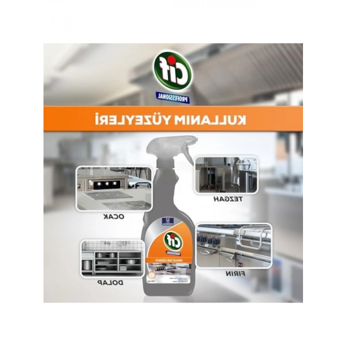 Güçlü Yağ Çözücü Temizlik Spreyi 750 ml