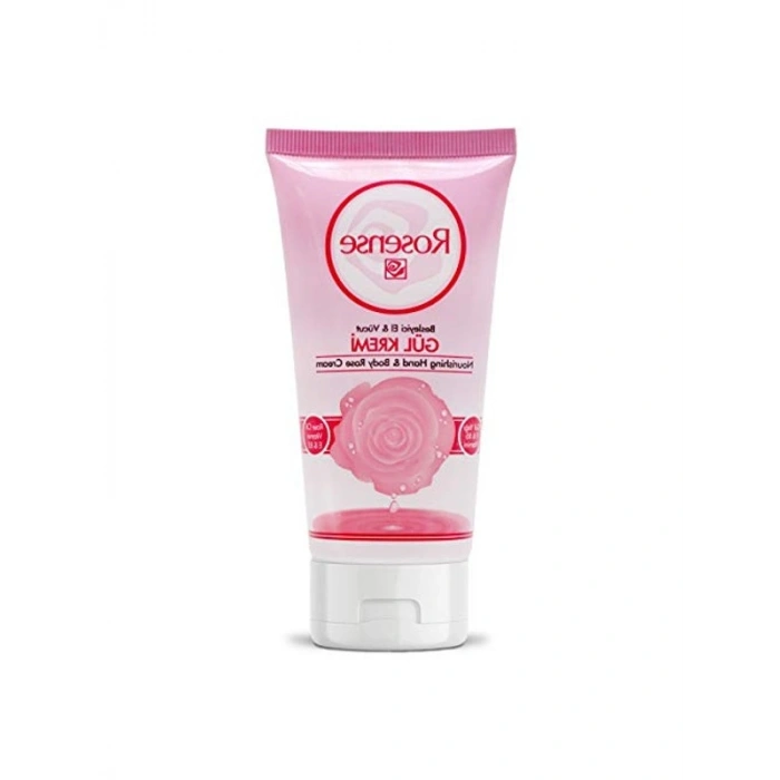 Gül Kremi, 75 ml Besleyici El ve Vücut İçin