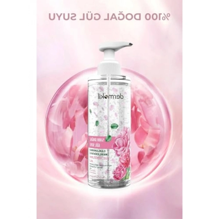 Gül Suyu İçeren Nemlendirici Yüz Temizleme Jeli 200 ml