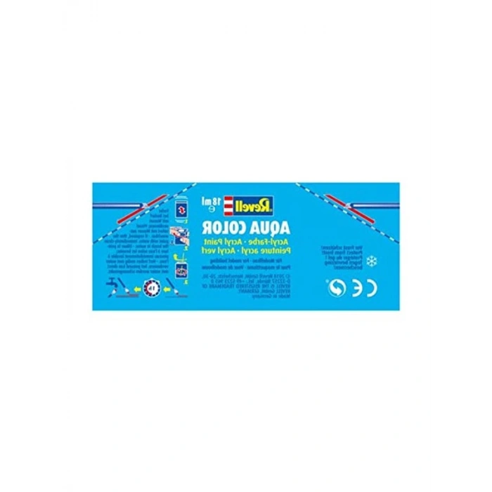 Gümüş Metalik Su Bazlı Maket Boyası, 18 Ml Boya Seti