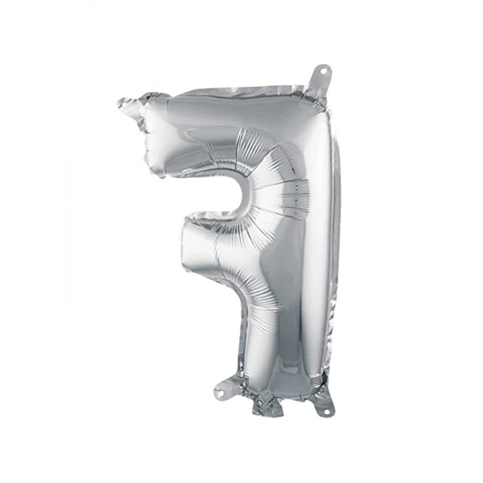 Gümüş Renk Folyo Balon - 16 İnç ve 36 cm Ebatında