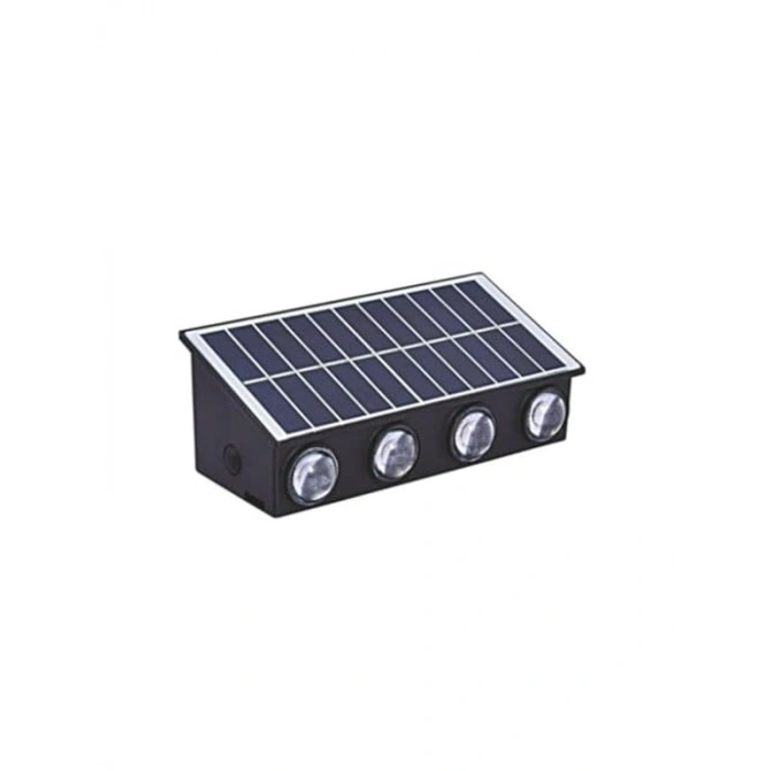 Güneş Enerjili 20W LED Aplik Dış Mekan Duvar Lambası, IP65