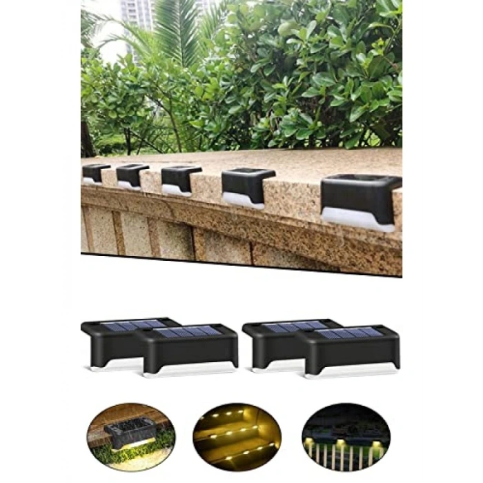 Güneş Enerjili Bahçe Led Lamba - 4lü Set