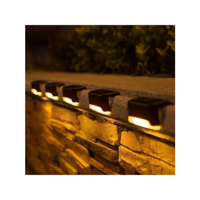 Güneş Enerjili Basamak Işıkları - Su Geçirmez, 4 Adet