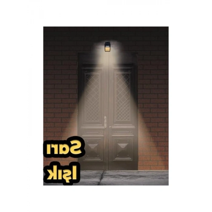 Güneş Enerjili Dış Mekan Aydınlatması, 3 Modlu Sensör