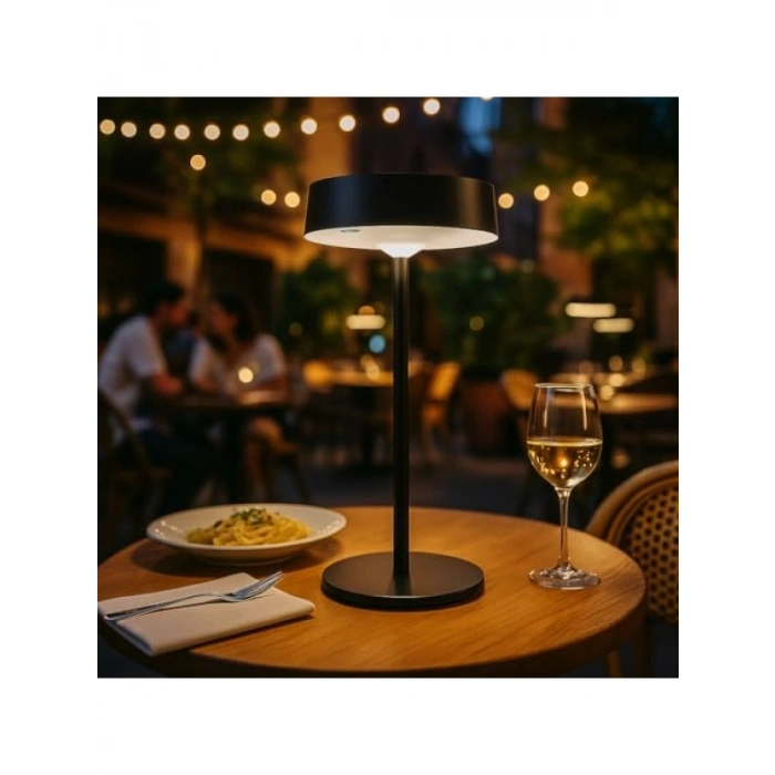 Güneş Enerjili Dokunmatik Masa Lambası, 3 Kademeli Dimmer